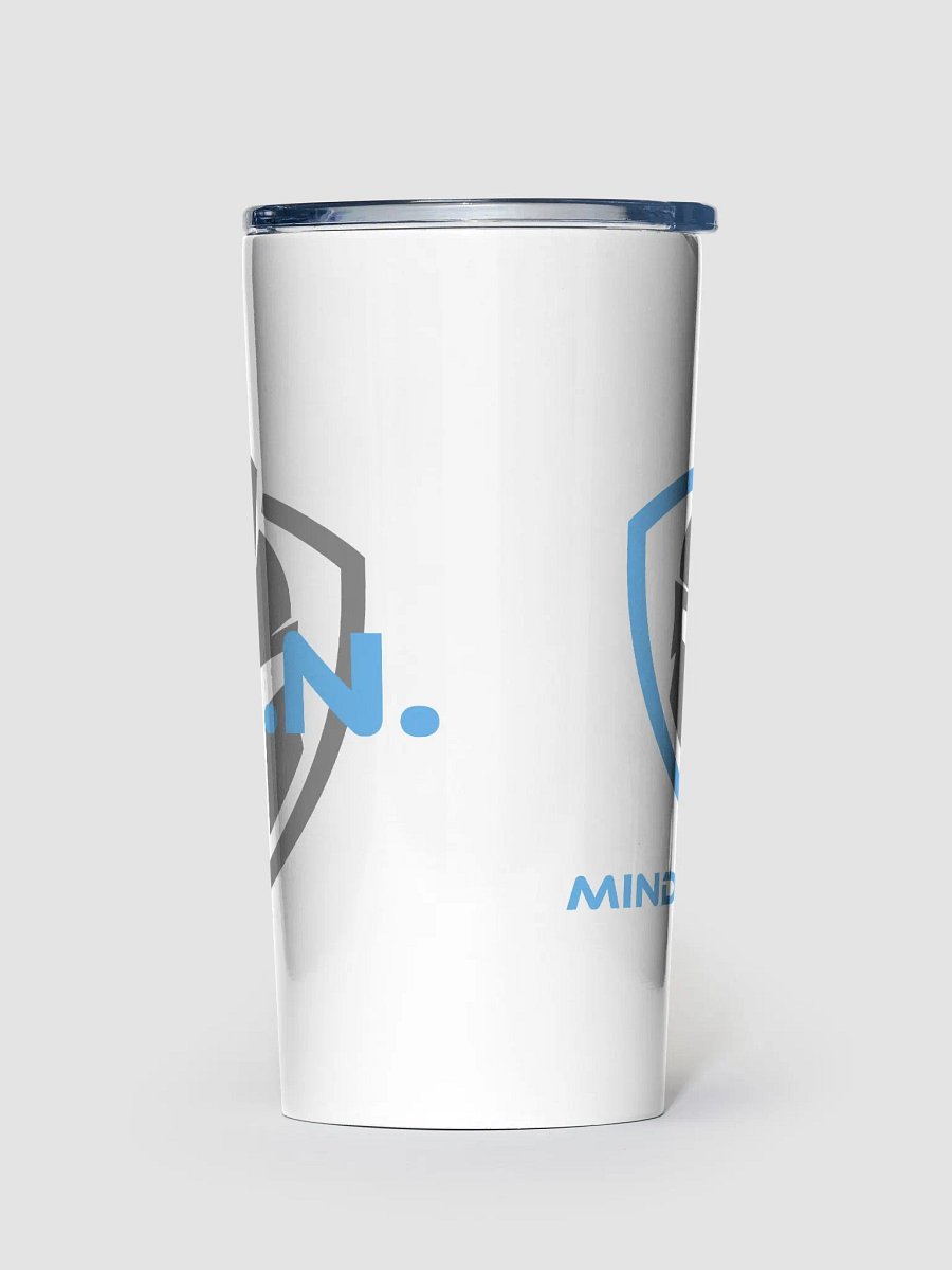Mind Armor - 20oz Stainless Steel Tumbler - Blue Logo product image (2)