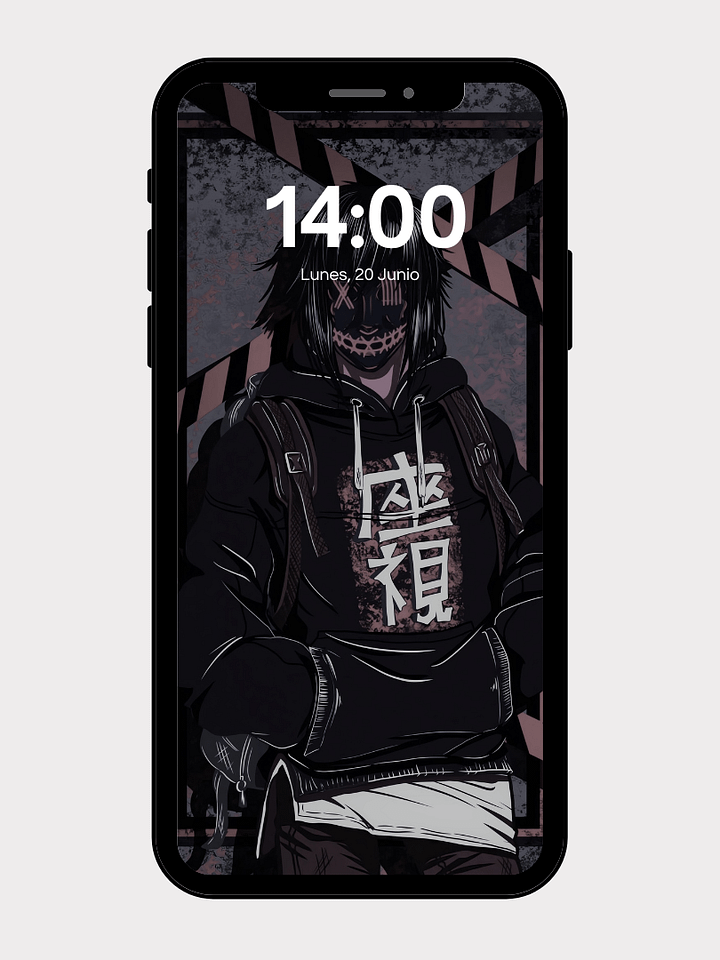Dark Anime Badass Boy Wallpaper – 4K HD product image (1)