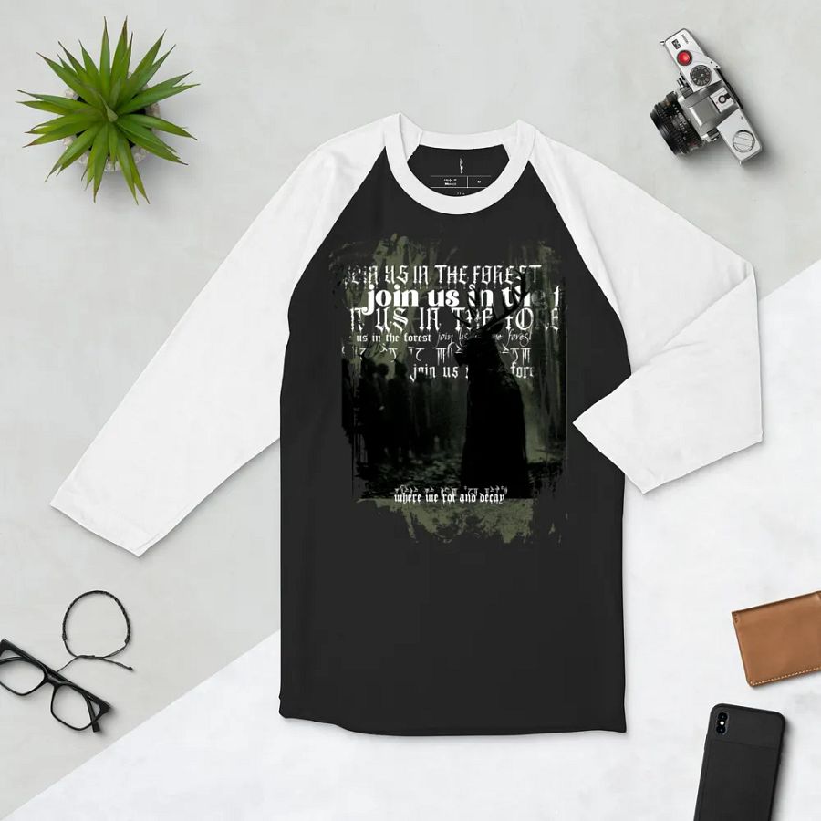 Join Us 3/4 Raglan Sleeve Tee product image (5)