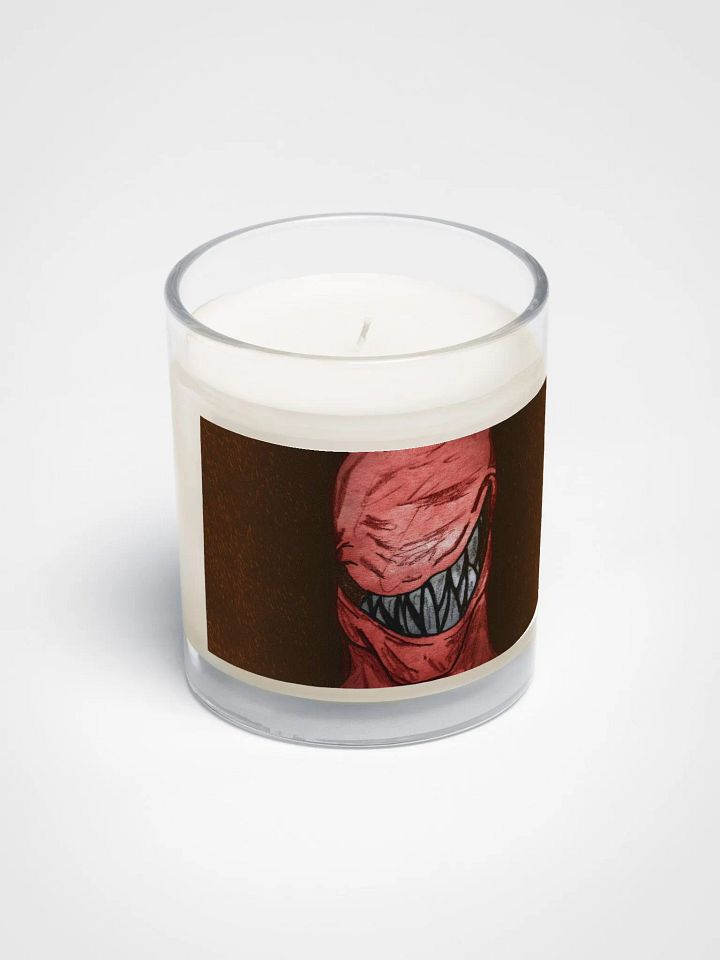 Fang Candle In A Clear Glass Jar product image (2)