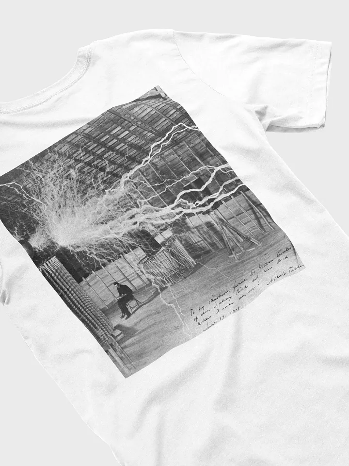 Tesla White Shirt product image (2)