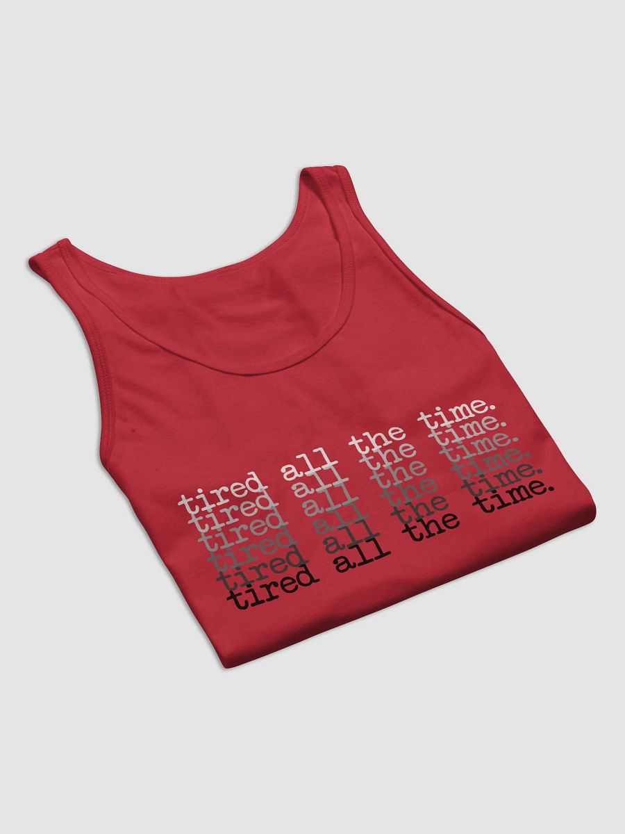 Tired All the Time Jersey Tank product image (5)