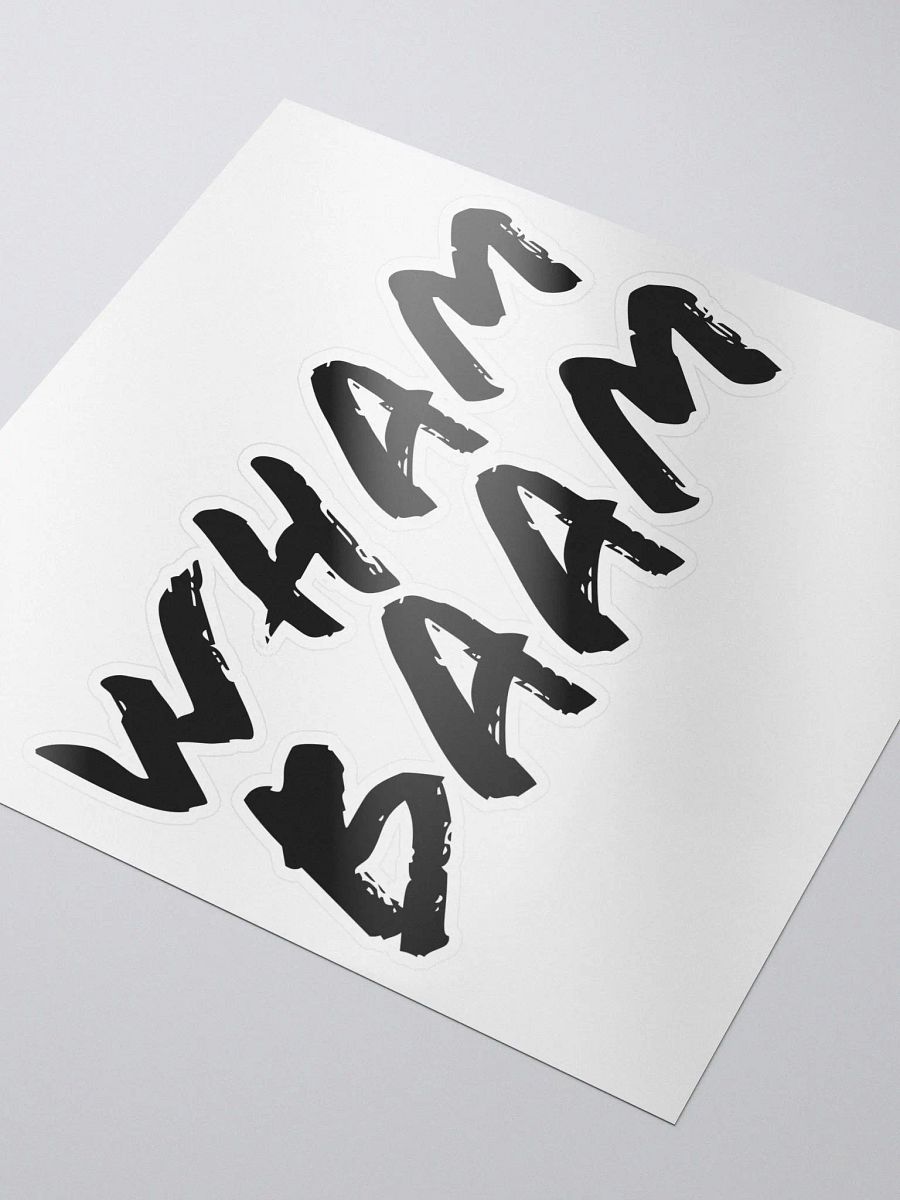 BLACK LOGO STICKER product image (3)