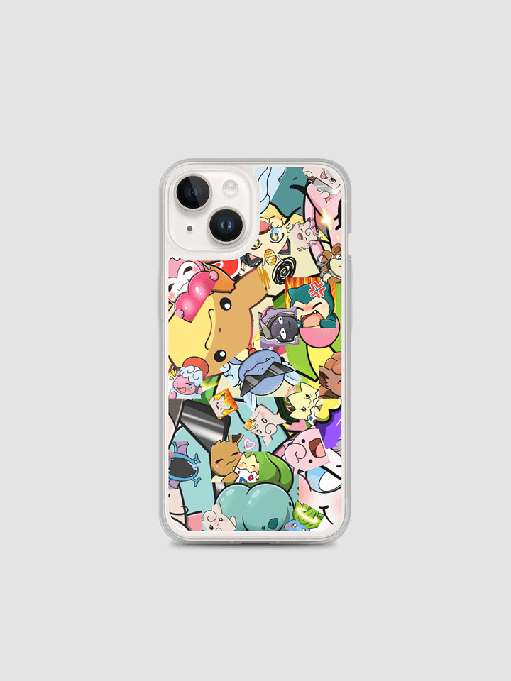 [PixelxKitten] iPhone Case Pokémon Emote Allover Print product image (1)