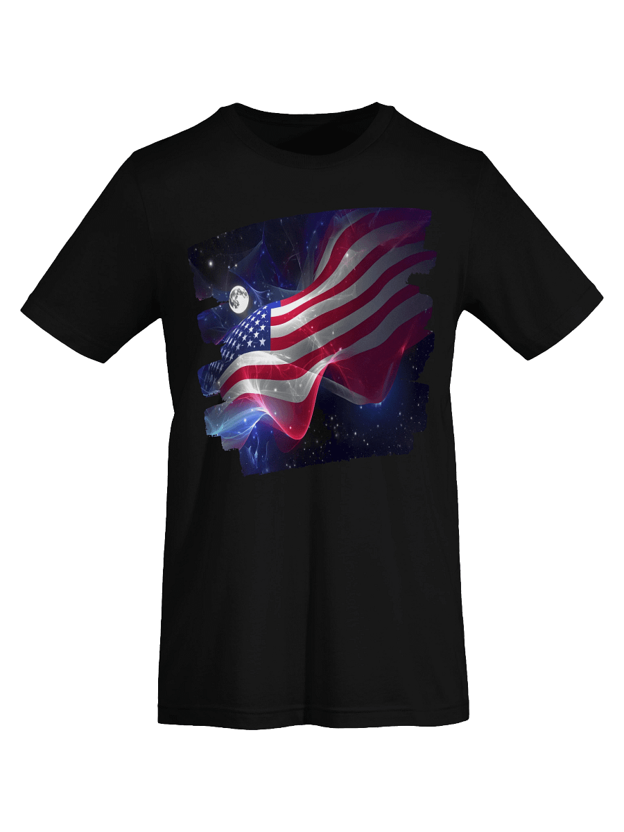 Flying High American Flag Supersoft T-Shirt product image (7)