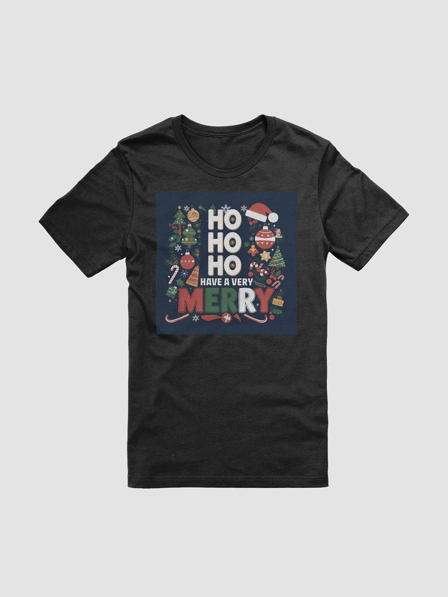 Ho Ho Ho Christmas Unisex T-shirt for men and women product image (9)