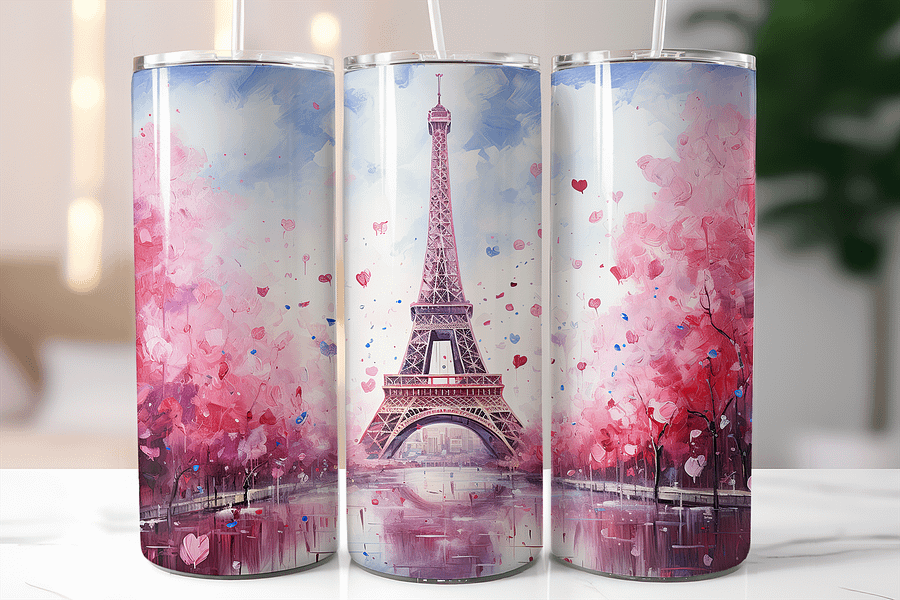 Ethereal Eiffel Serenity Tumbler product image (2)