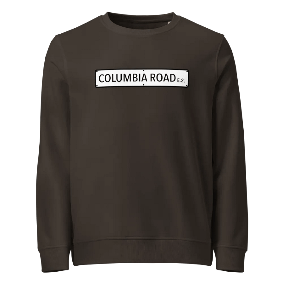 Columbia Road E.2. Unisex Organic Sweatshirt (Grey) product image (1)