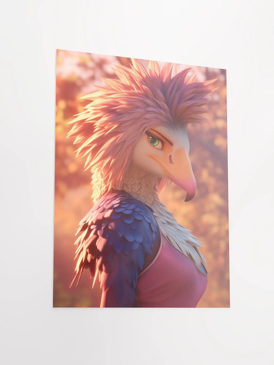 Raptor's Confidence Enhanced Poster product image (5)