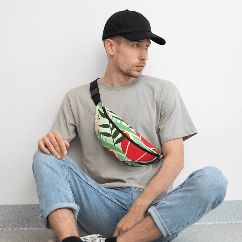 Floral Fantasy All-Over Fanny Pack product image (1)