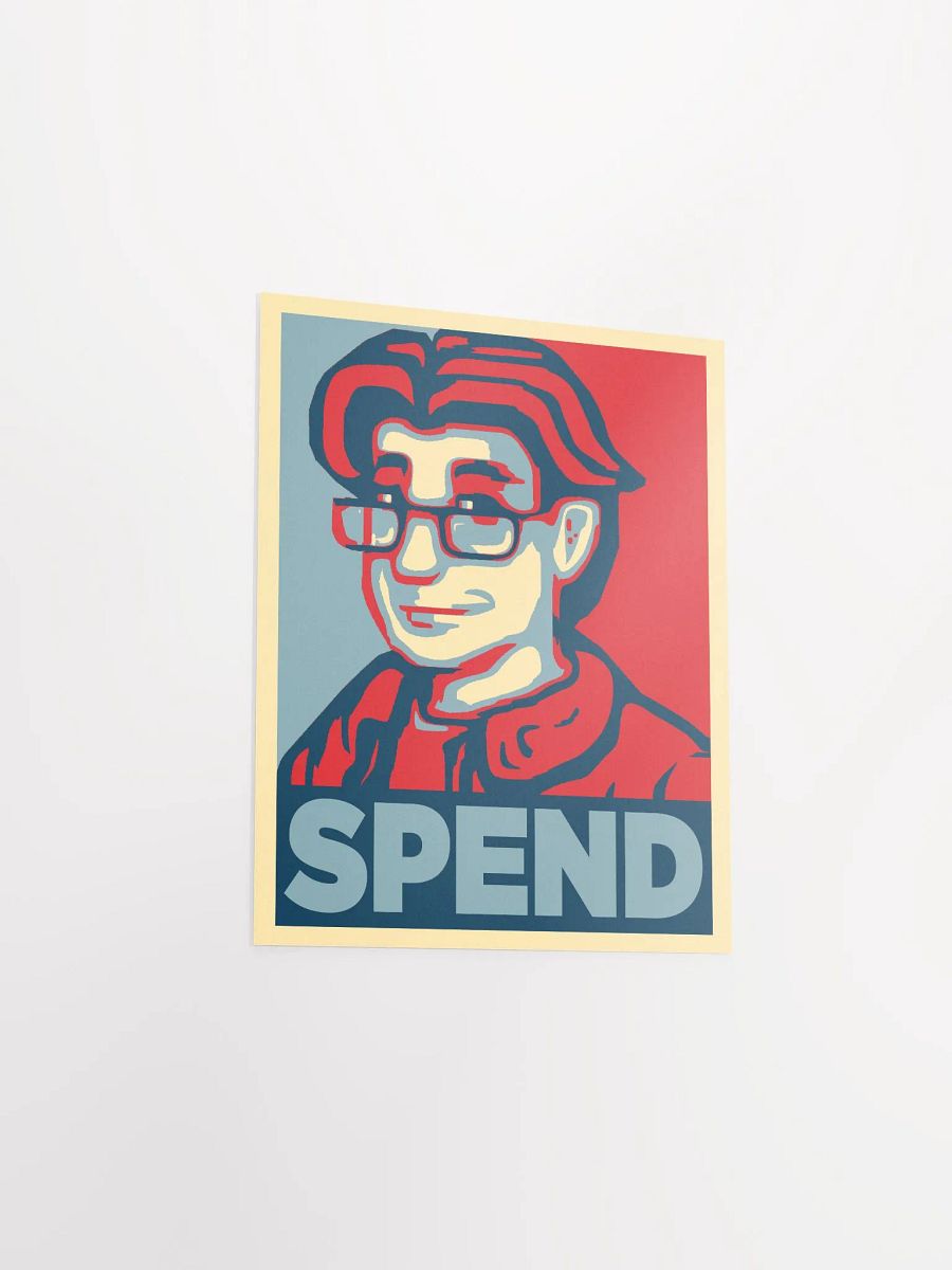 SPEND Poster - Shop Local at Pierre's Seed Shop product image (4)
