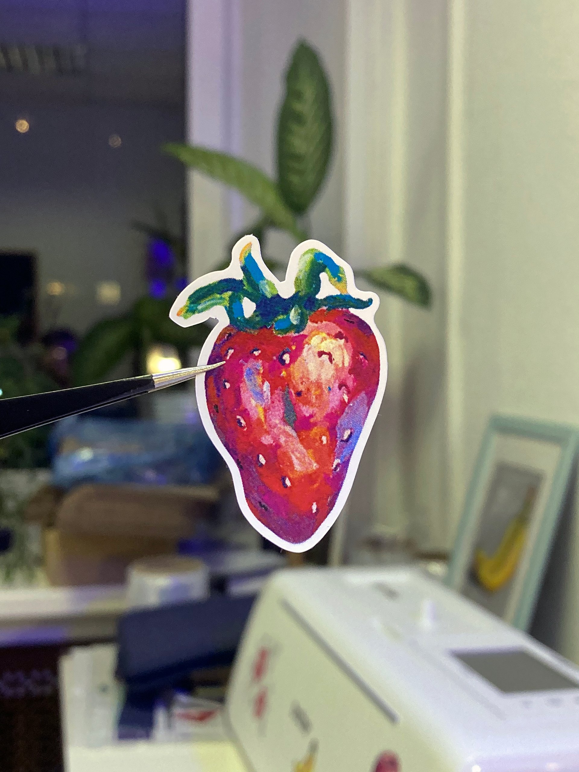 Strawberry 2 sticker product image (1)