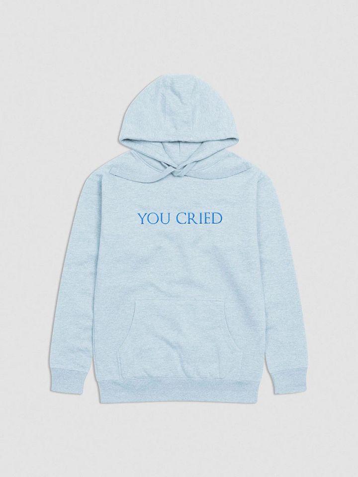 YOU CRIED Embroidered Hoodie product image (5)