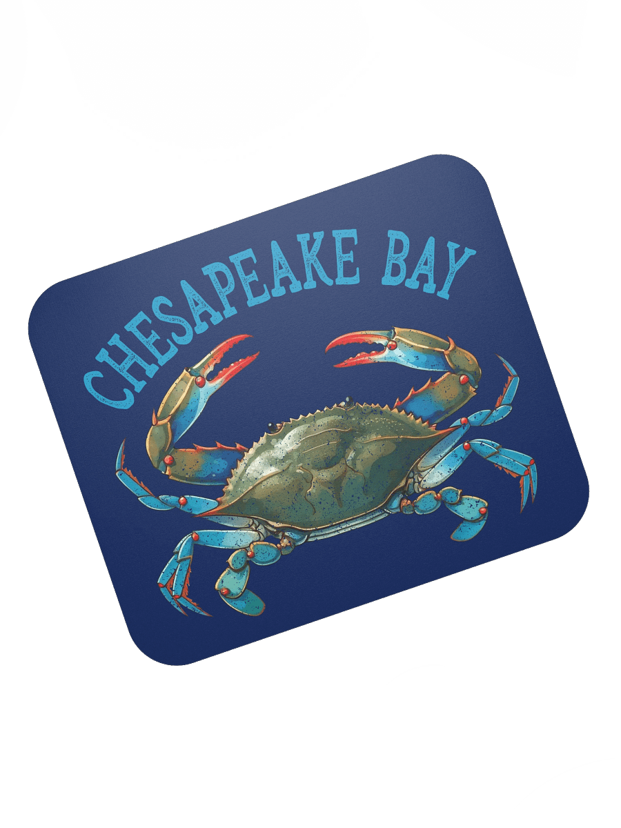 Chesapeake Bay Vintage Blue Crab Mousepad product image (7)