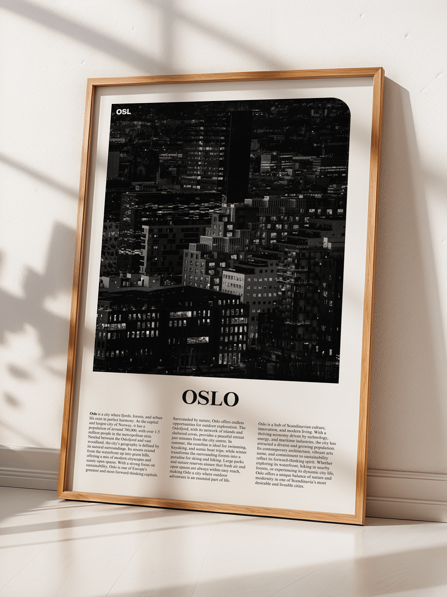 Oslo 03 Newspaper Poster product image (2)
