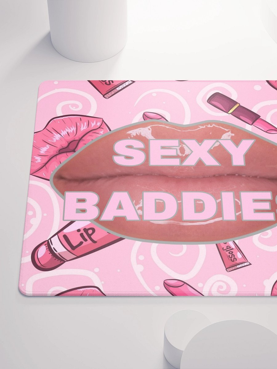 Glossy SexyBaddies Lips Gaming Mouse Pad product image (10)