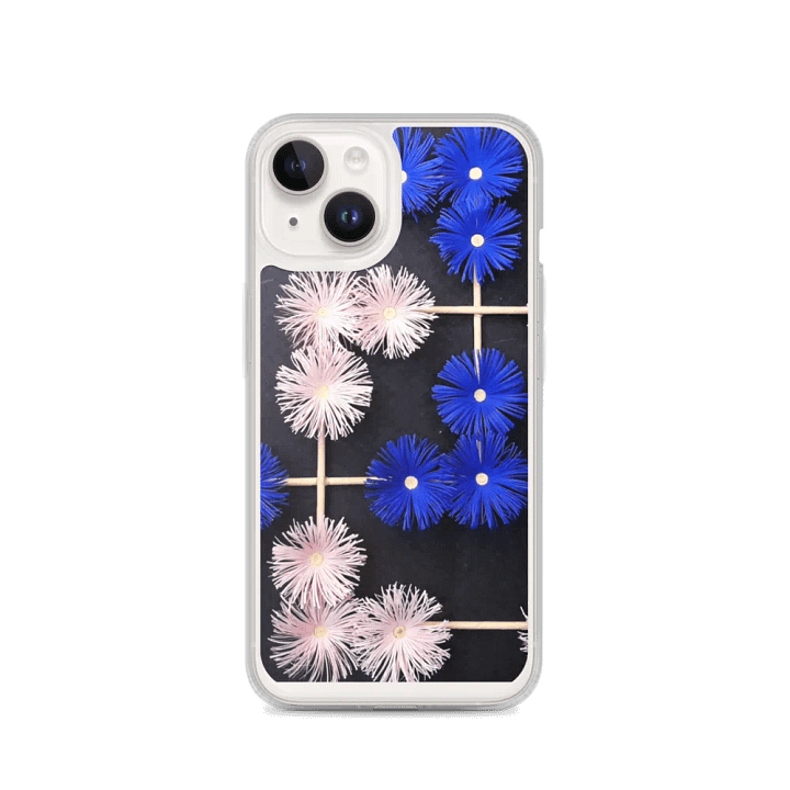 Geometric Blooms iPhone® MagSafe® Clear Case product image (4)