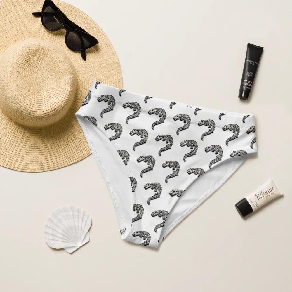 Mosasaur High Waisted Bikini Bottom product image (8)