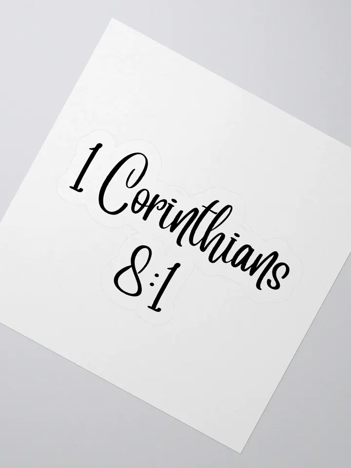 1 Corinthians 8:1 product image (4)