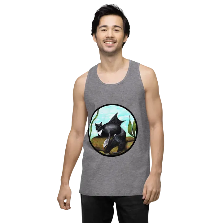 Mermeow Tuxedo Tank M product image (62)