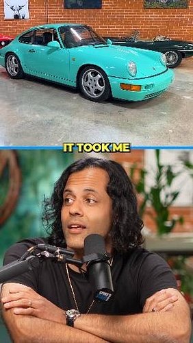 We react to this beautiful mint green Porsche 964 Carrera RS, Baiju Bhatt founder of Aetherflux! Do you like the color too? W...