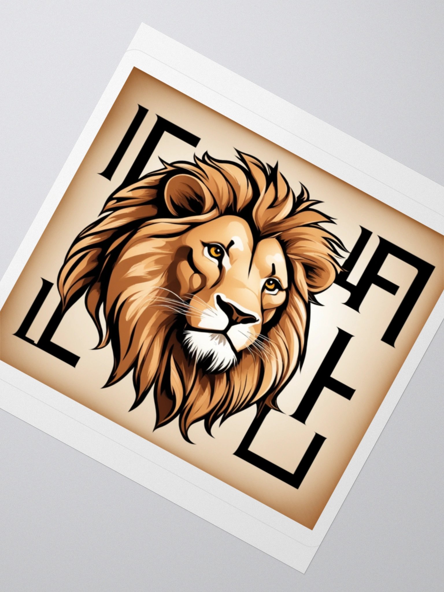 Leo's Roar Kiss-Cut Sticker product image (4)