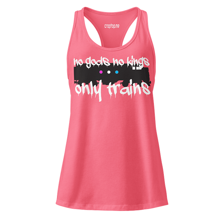 no gods no kings racer tank product image (1)