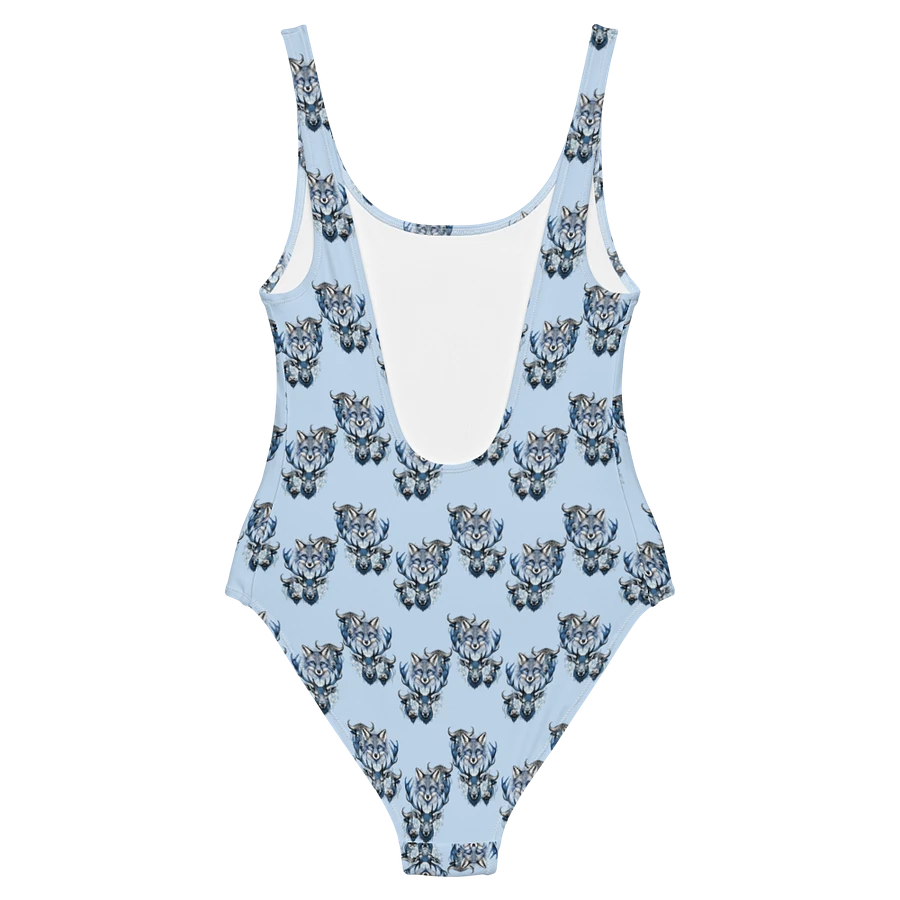 Vixen, Stag, and Bulls In Blue one-piece women's swimsuit product image (7)