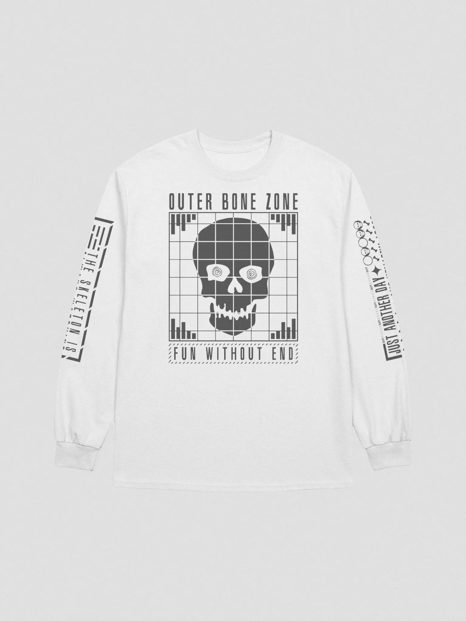 OUTER BONE ZONE LONG-SLEEVE [WHITE] product image (1)