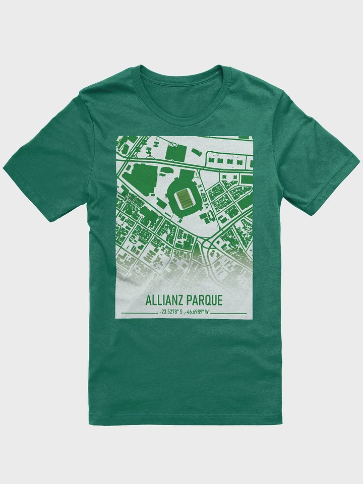 Allianz Parque Map Design T-Shirt product image (1)