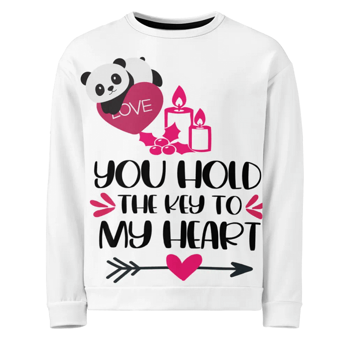 Adorable Love Panda All-Over Sweatshirt product image (1)