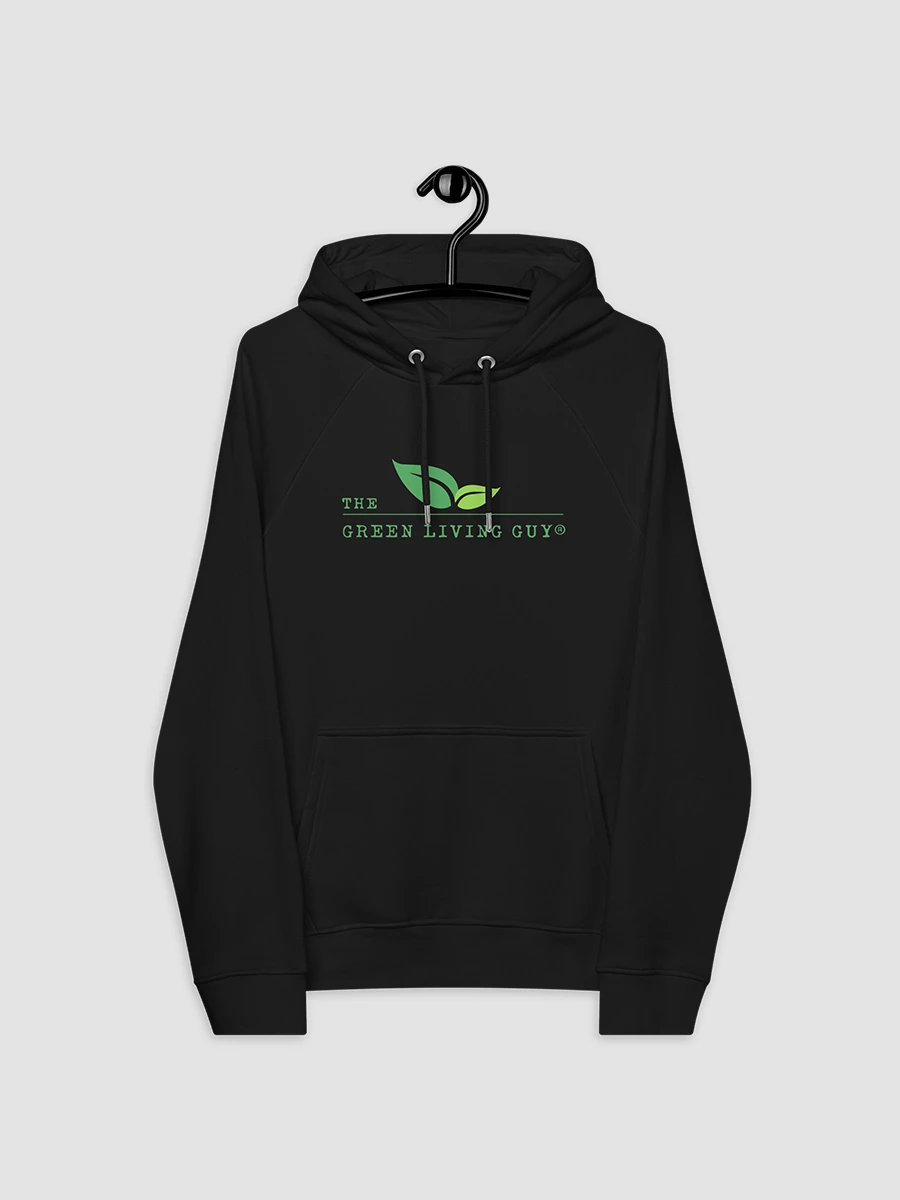 [Green Living Guy] Unisex eco raglan hoodie (DTG) product image (15)