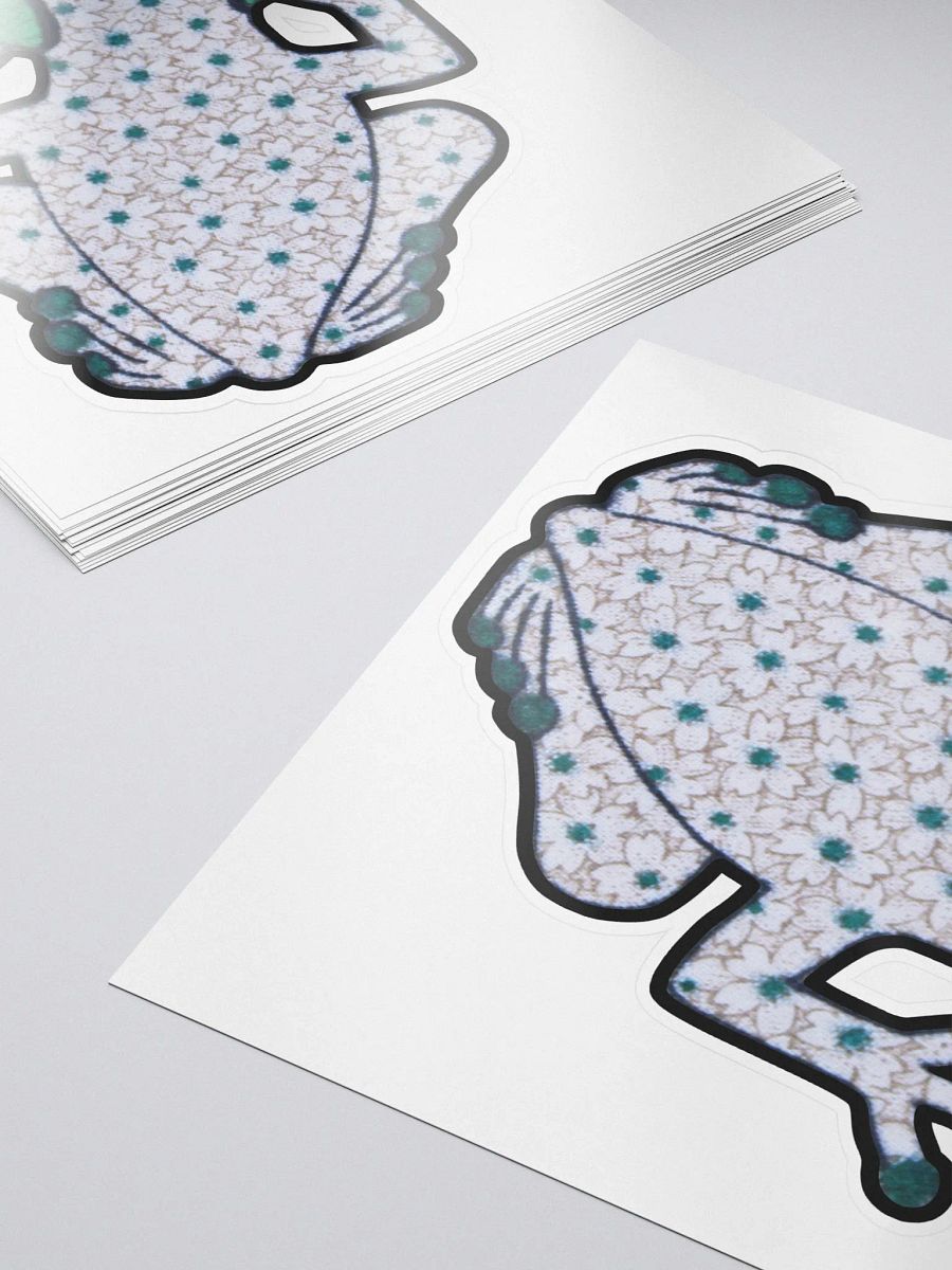 Big Frog Sticker in Snowdrop product image (5)