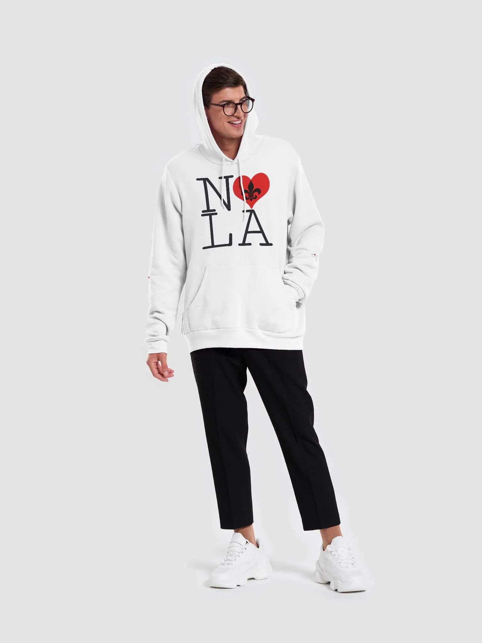 I LOVE NOLA **SUPERSOFT BIGSHOT HOODIE** (LEGACY SLEEVES) product image (5)