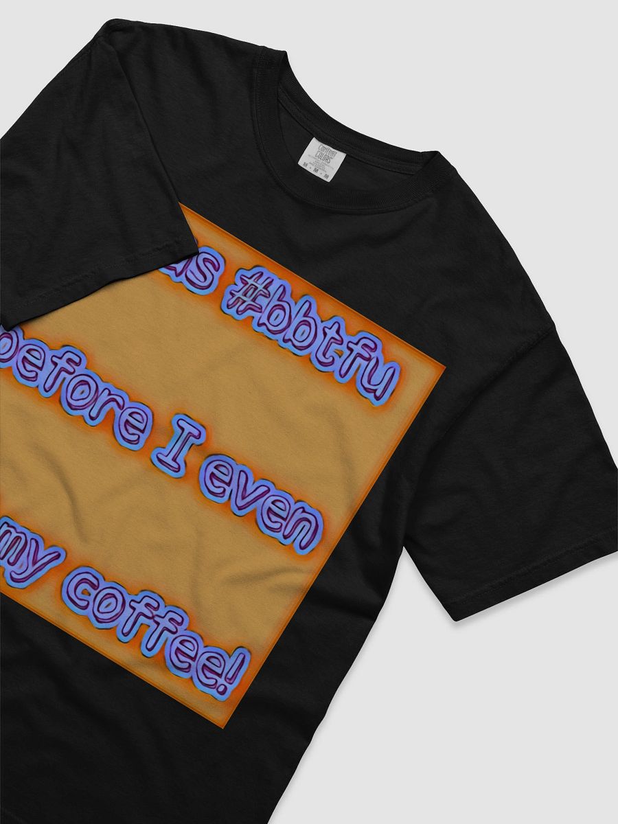 #bbtfu coffee tee (orange) product image (3)