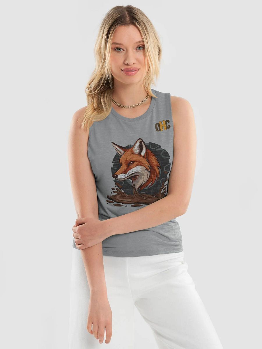 The Mud Strategist (Fox) - Bella+Canvas Women's Flowy Muscle Tank product image (10)