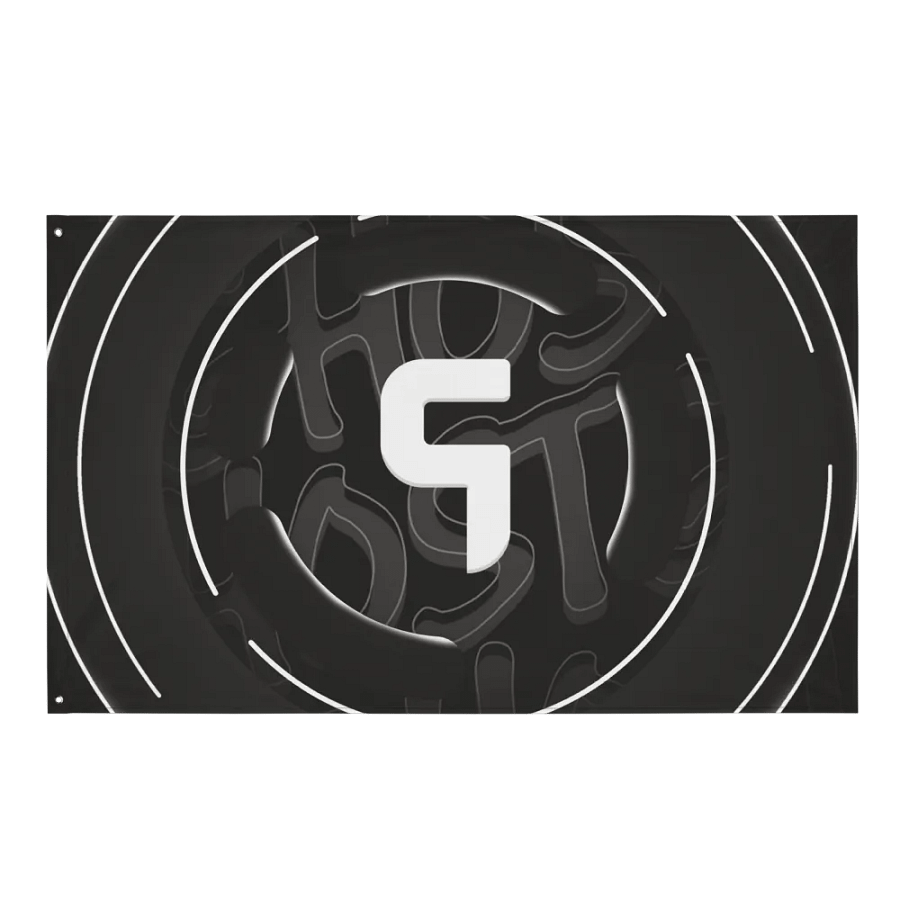 Ghost Gaming Logo Flag product image (1)