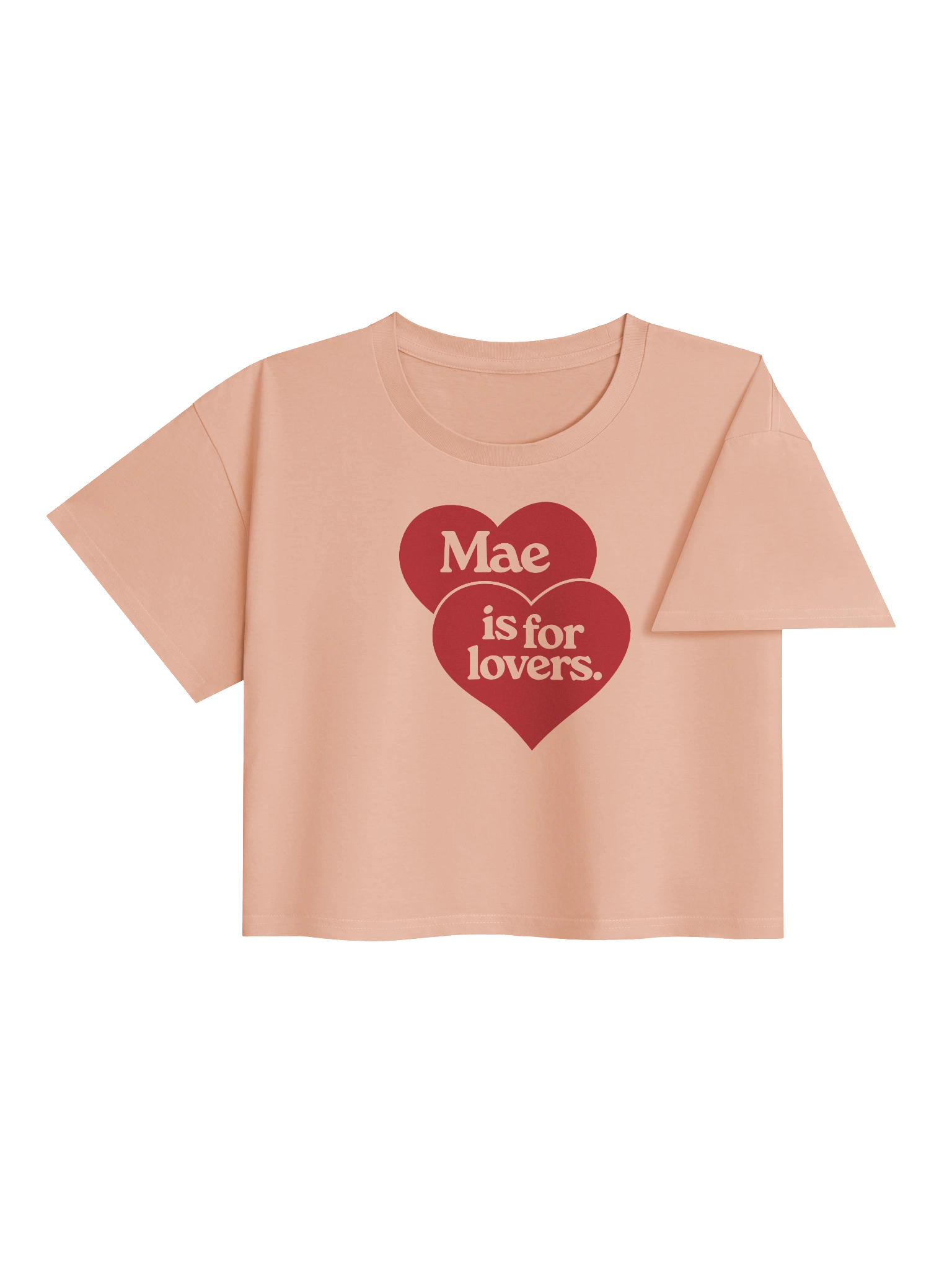 Mae Is For Lovers Retro Crop Tee product image (4)