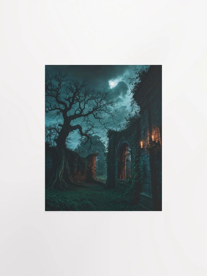 Gothic Moonlit Shadows Poster product image (8)