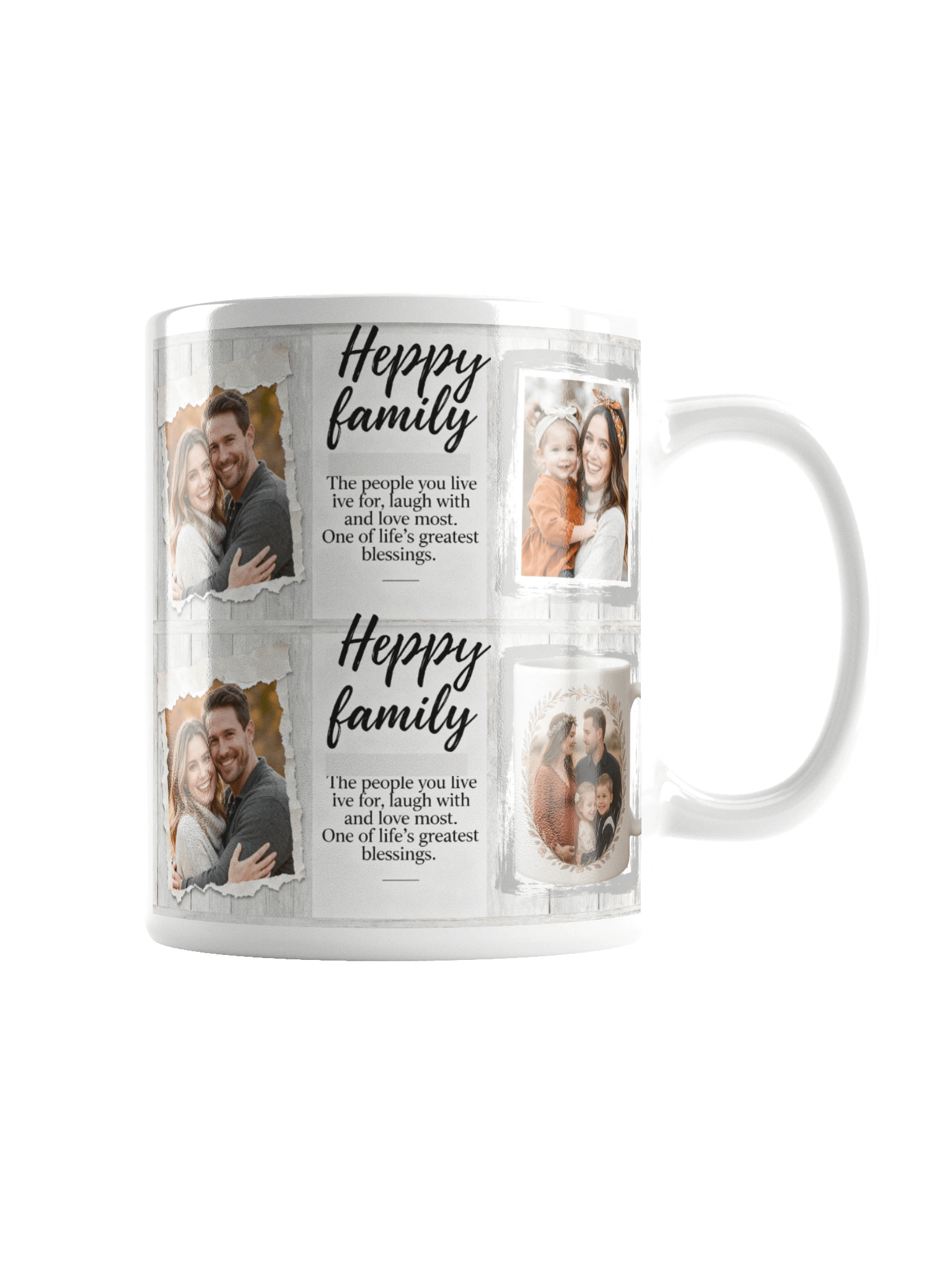 Modern Coffee Mug Photo Family Collage product image (6)