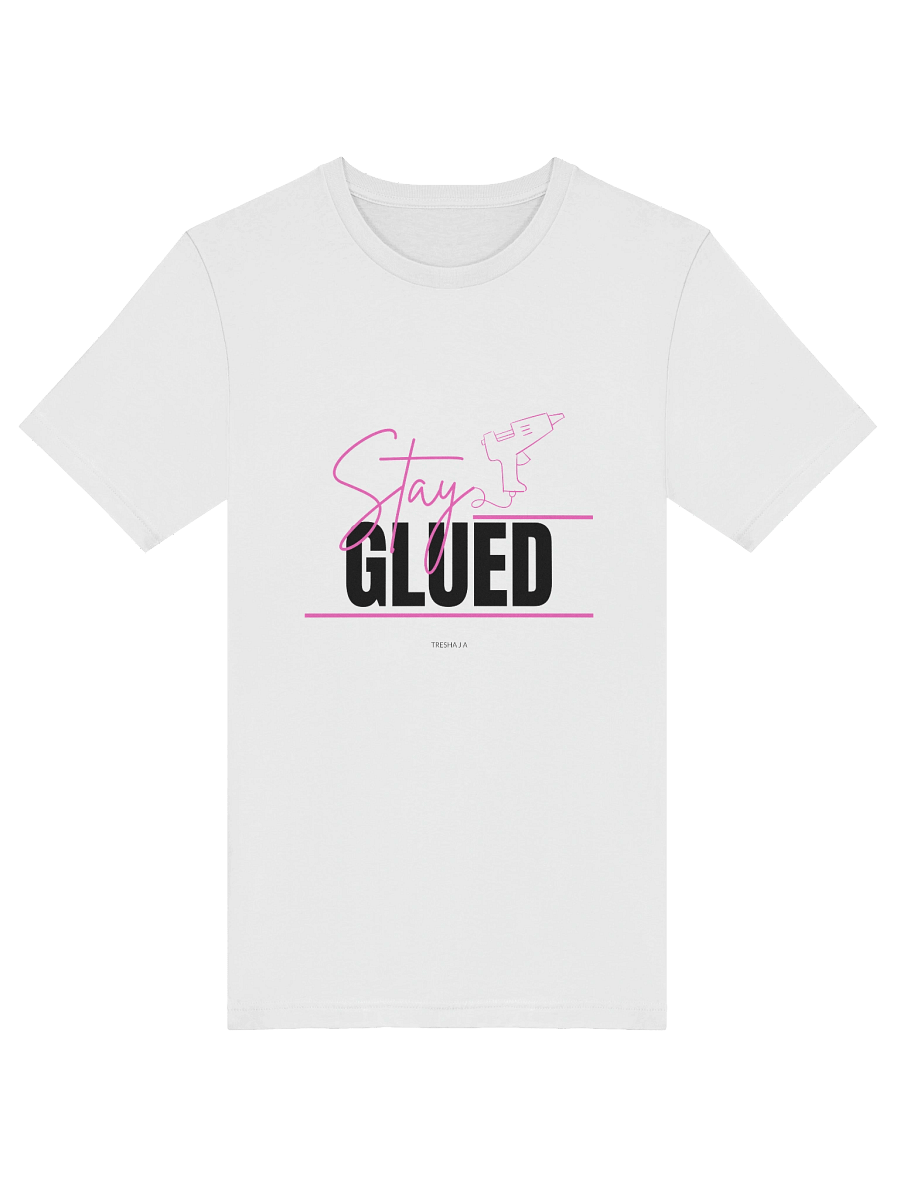 Stay Glued White Tee product image (5)