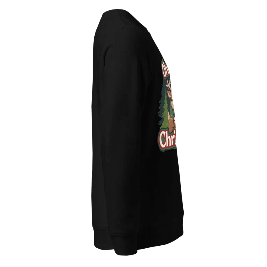 Oh Deer Christmas Organic Sweatshirt product image (4)