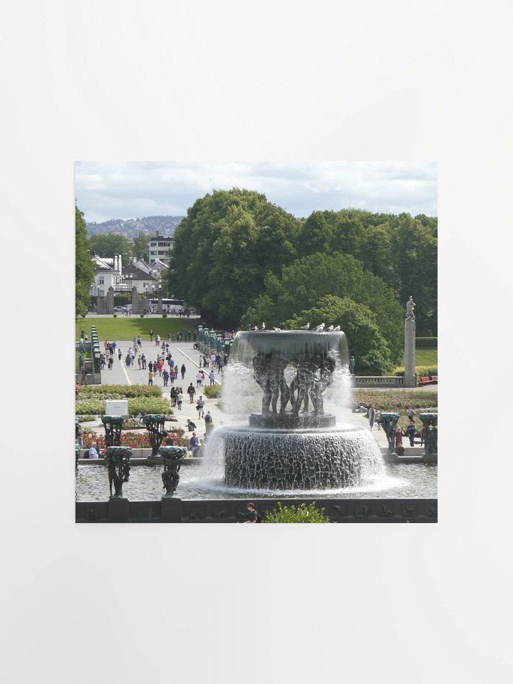 Oslo - Frognerparken - print/poster product image (1)