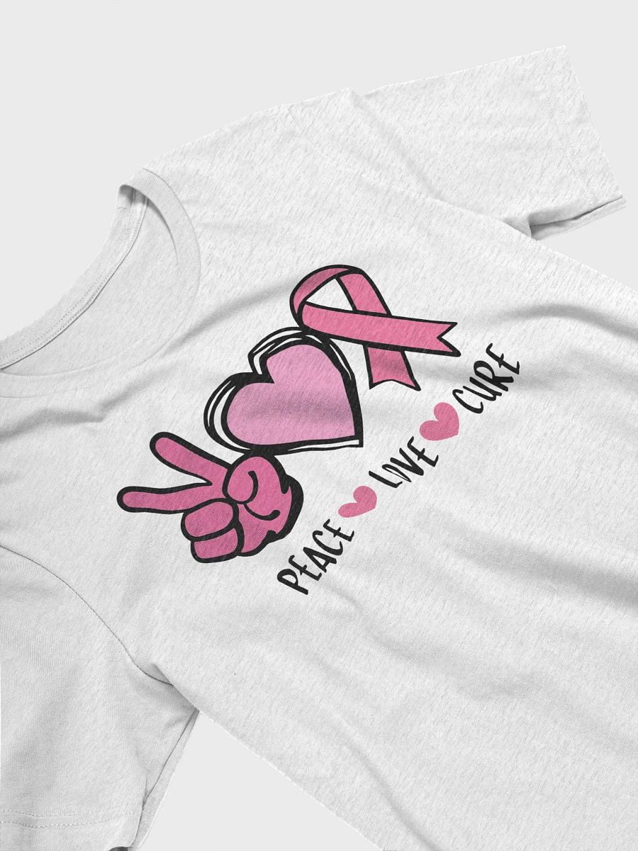PEACE, LOVE AND A CURE POSTAL WORKERS TEE product image (3)