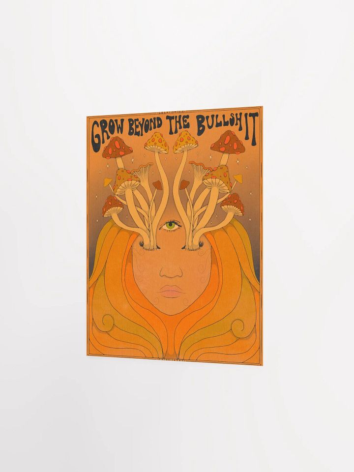 Matte Poster - Grow Beyond The BS product image (1)