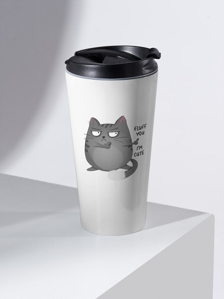 Grumpy Cat Stainless Steel Travel Mug product image (2)