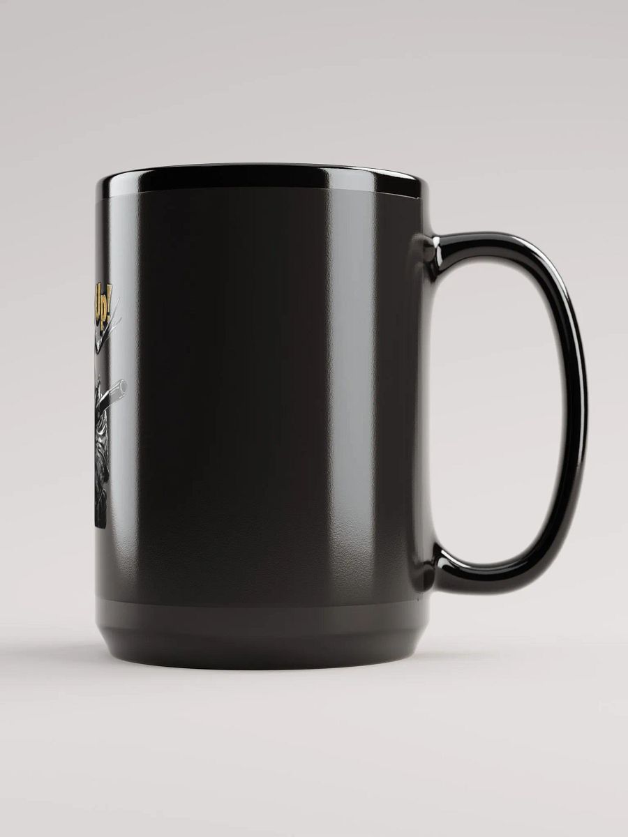 Antlers Up! Moose PMC Coffee Mug (Black) product image (1)