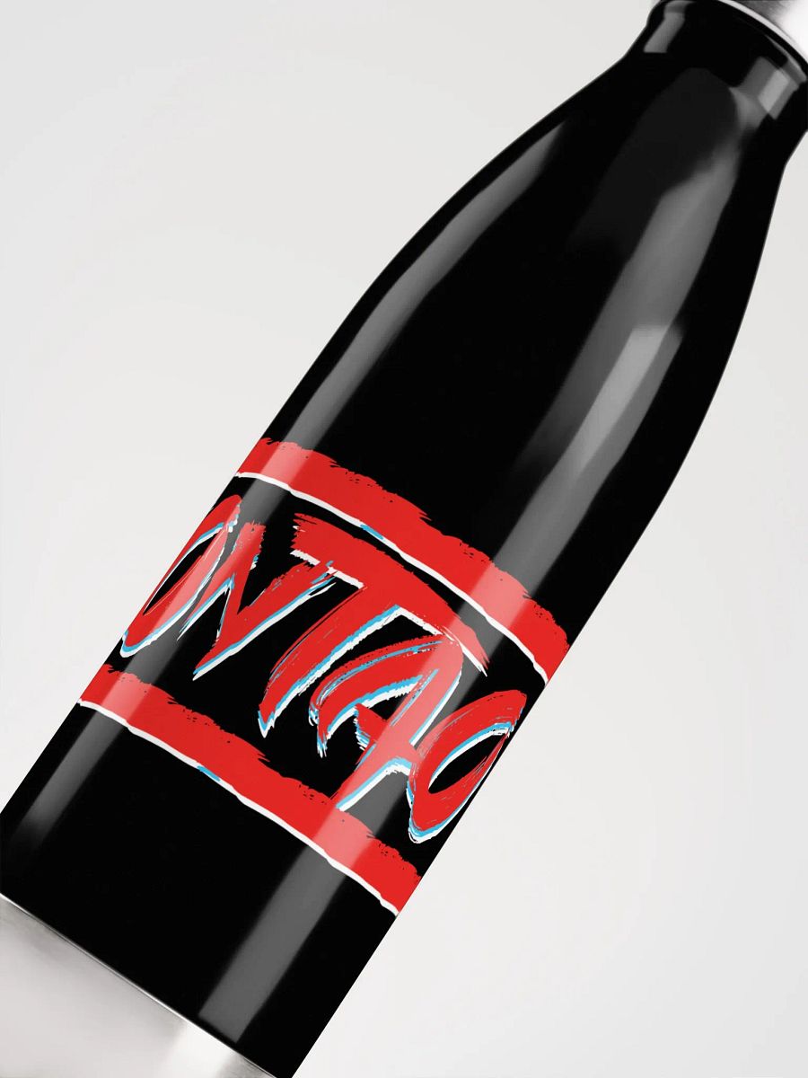 Montao Red Logo Stainless Steel Water Bottle product image (5)