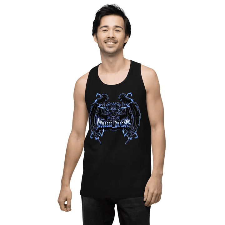 Neon Dragon Fantasy Tank Top product image (2)