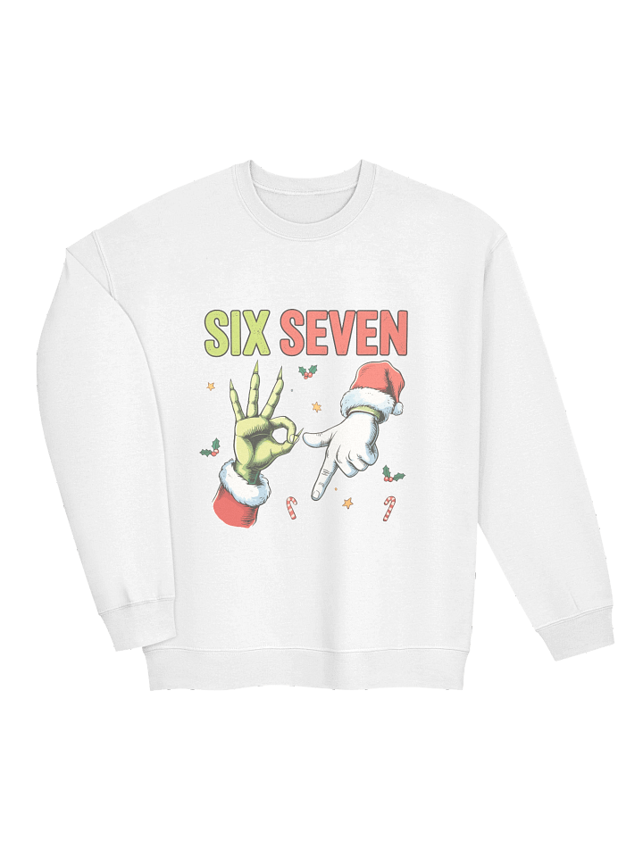 Santa Gesture Fun Crewneck Sweatshirt product image (20)